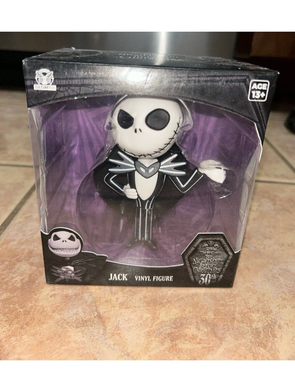 Disney Nightmare Before Christmas 30th Anniversary Jack Skellington Vinyl Figure